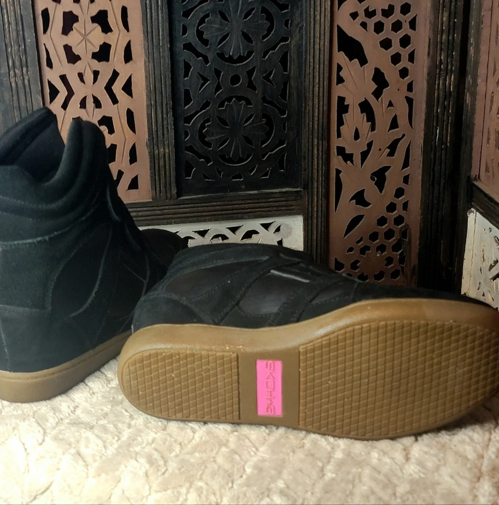 SKCH+3 BY SKECHERS, BLACK, Sz 9 Like NEW! - Picture 4 of 8